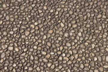 Cobblestone pavement