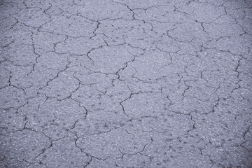 Background cracked from drought land, close-up