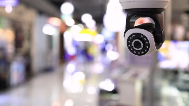 Security CCTV camera or surveillance system in office building,Security CCTV camera or surveillance system in the shop.