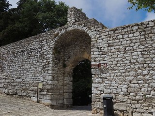 Erice – Porta Carmine is a gate in the city walls that introduces in the medieval center