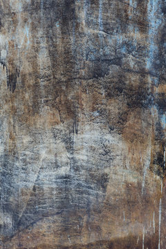 grunge texture of paint on metal. copy space