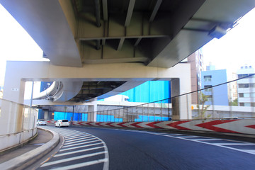 Curve of Tokyo Metropolitan Expressway