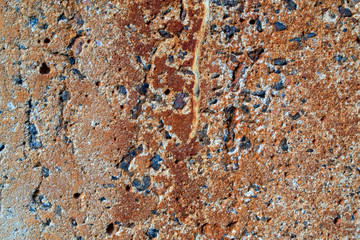  Background rusty concrete wall closeup