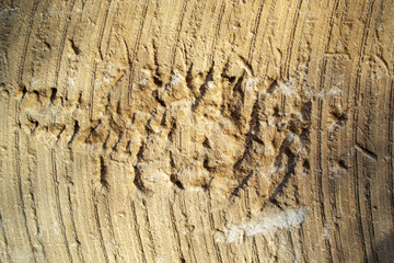  Embossed sand-stone-straw texture