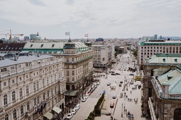 Obraz premium Wien Innenstadt Ausblick