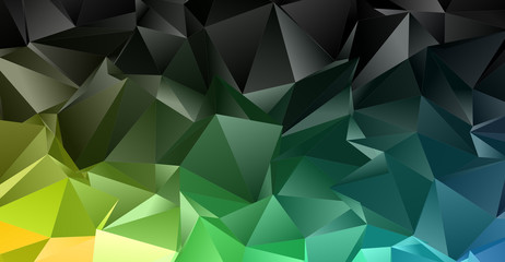 Obraz premium Abstract Low-Poly background. triangulated texture. Design 3d. Polygonal geometrical pattern. Triangular modern style