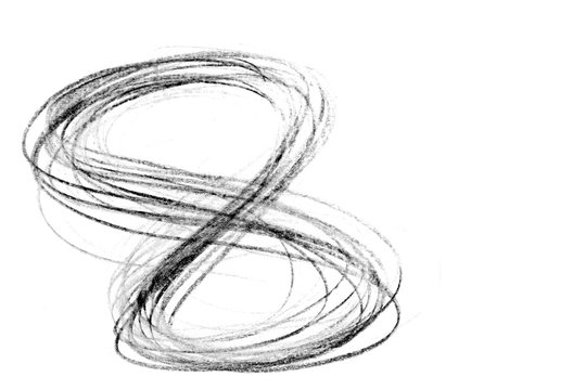 Infinity drawing,Color gradation Practice drawing