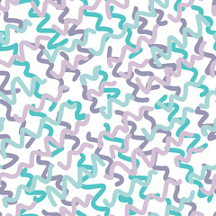 Seamless Pattern of Zig Zag Elements. Abstract Background.