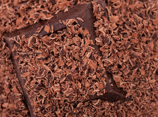 Chocolate background.