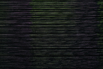 Abstract background with black lines, green tint