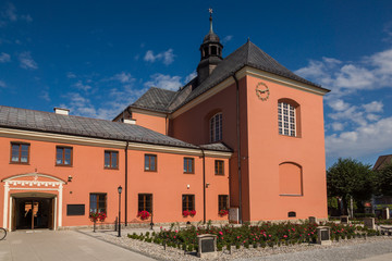 Fototapeta na wymiar Sanctuary of Saint Antoni Padewski in Ostroleka, Mazowieckie, Poland