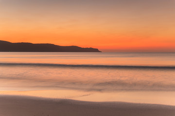 Hot Summer Dawn Seascape
