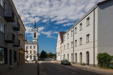 Town Hall in Ostroleka, Mazowieckie, Poland
