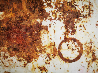 rusty ferruginous texture