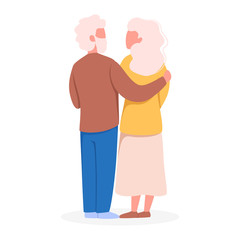 Cute romantic couple, domestic and date situation