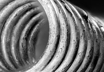 Coiled Spring Closeup