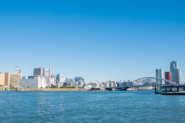 Tokyo water front city