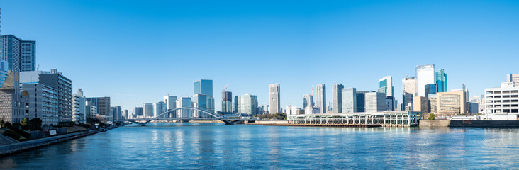 Tokyo water front city