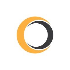 Circle logo symbol template vector icon