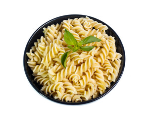 pasta isolated on white