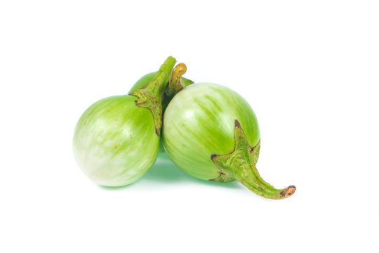 eggplant isolated on white background