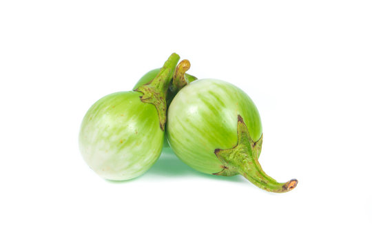 eggplant isolated on white background