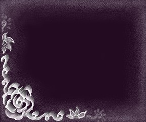 vintage background with frame