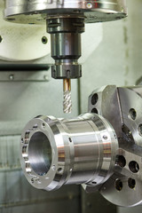 metalworking milling processon cnc turning machine