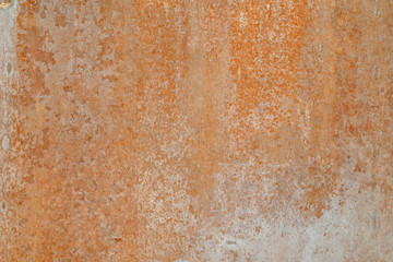 Old stucco texture. Cracks and scratches on the old wall.