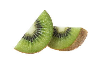 kiwi fruit isolated on white background