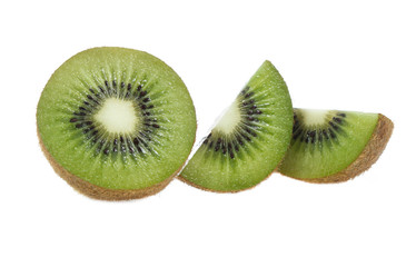 kiwi fruit isolated on white background