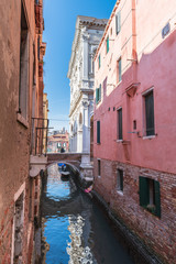 Art and reflections. Venice. Italy