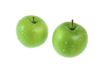 green apple isolated