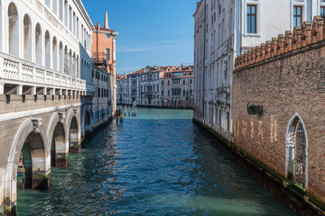 Art and reflections. Venice. Italy