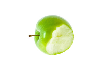 green apple isolated