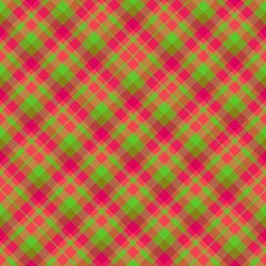 Seamless pattern in charming creative bright pink and green colors for plaid, fabric, textile, clothes, tablecloth and other things. Vector image. 2