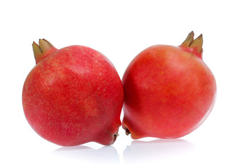 Pomegranate   isolated on white background