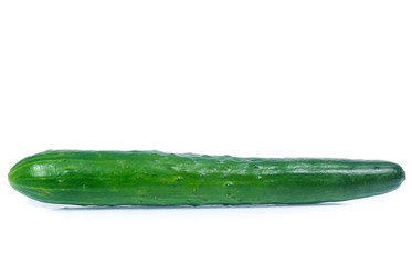 cucumber isolated on white background