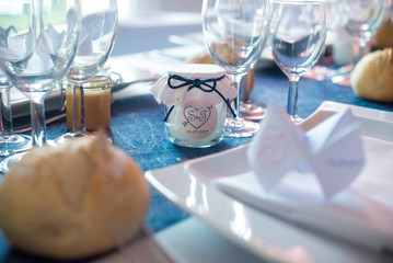 Décoration de table de mariage