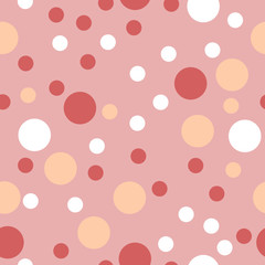 Tileable bubble pattern - four colors