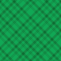 Seamless pattern in charming dark green colors for plaid, fabric, textile, clothes, tablecloth and other things. Vector image. 2