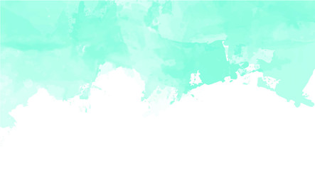Obraz premium Blue watercolor background for your design, watercolor background concept, vector.
