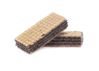 Wafers stick isolated on white background