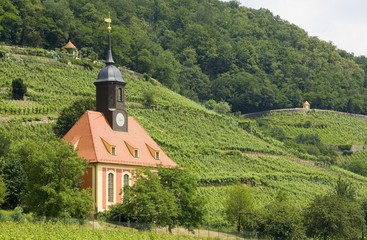 Weinbergkirche in Pillnitz in Sachsen