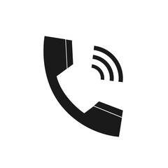 Phone icon in trendy flat style 