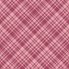 Seamless pattern in charming warm berry pink colors for plaid, fabric, textile, clothes, tablecloth and other things. Vector image. 2