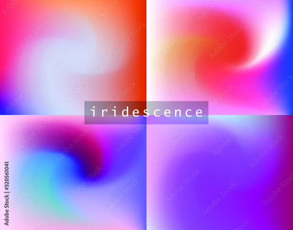 Aufkleber soft blurred pastel background with colorful stains. digital abstraction.