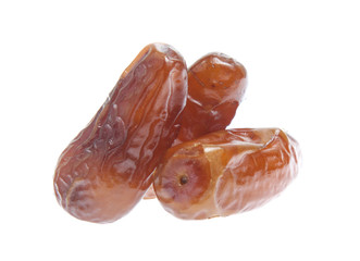 Dates palm isolated on white background