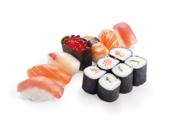 plateau de sushis et makis © Sylvie Thenard