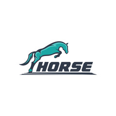 Horse logo design inspiration. Horse vector illustration